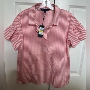 Tommy Hilfiger Pink Blouse Lightweight Casual Top